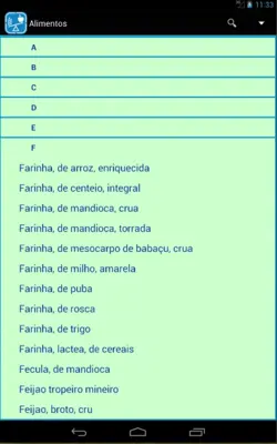 Guia Nutricional android App screenshot 11