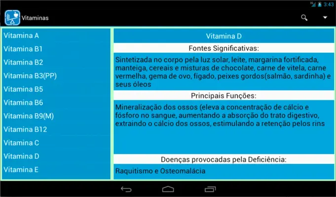 Guia Nutricional android App screenshot 2