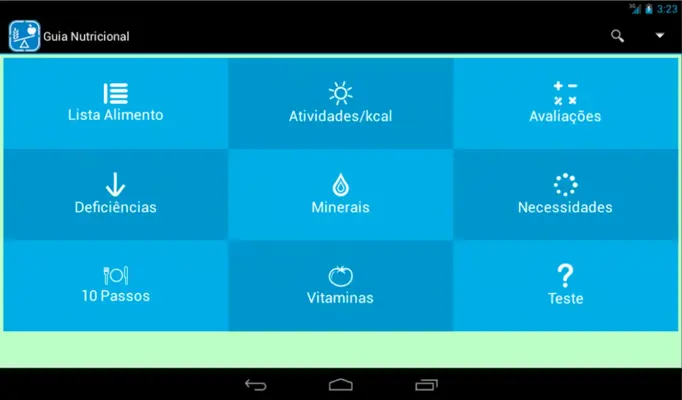 Guia Nutricional android App screenshot 7